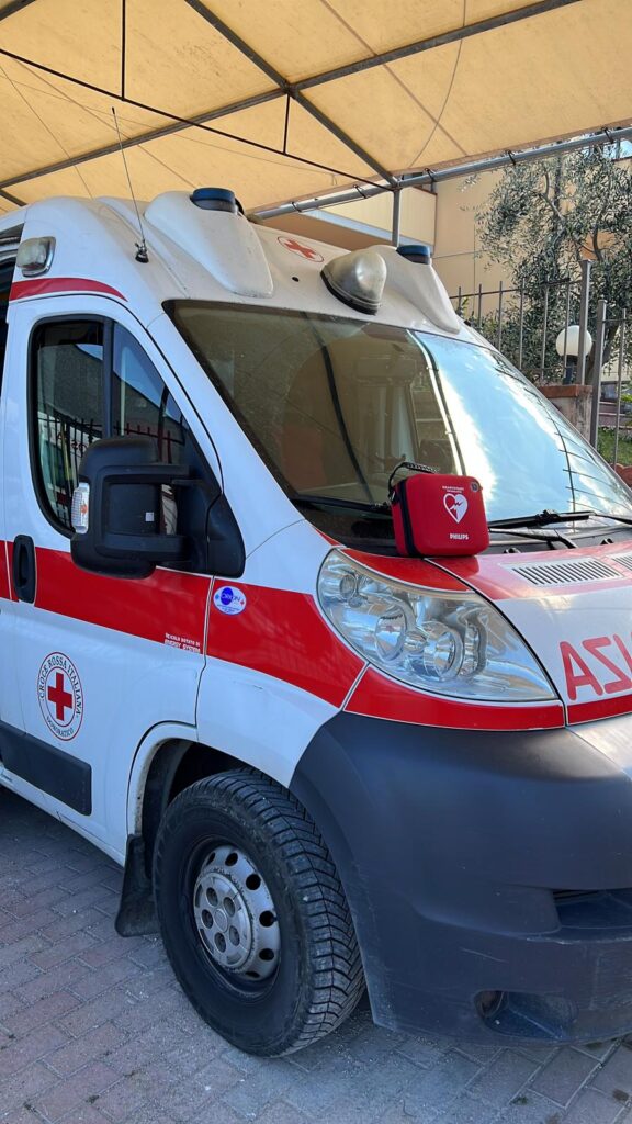 Ambulanza CRI Donoratico