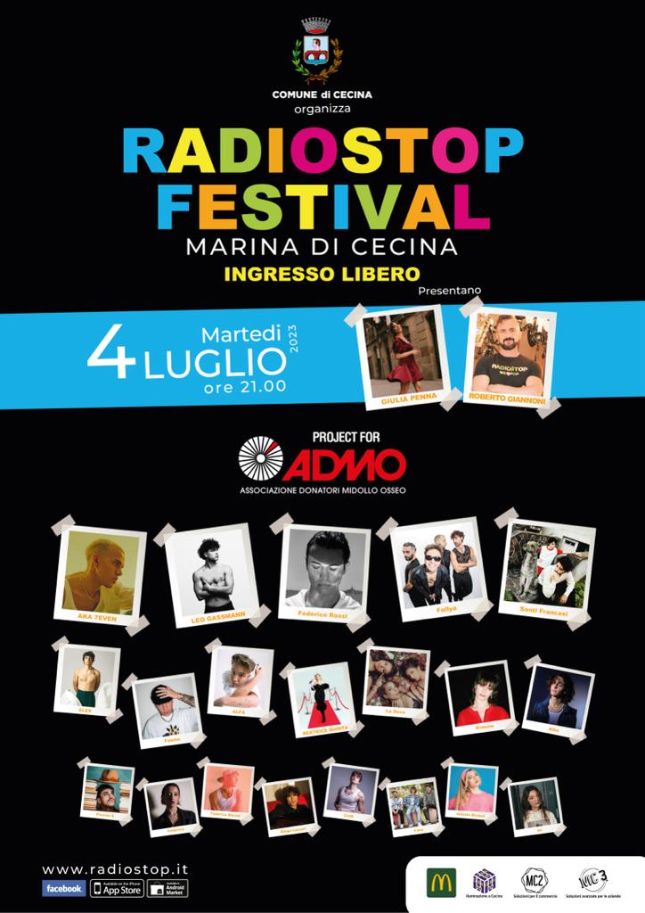 Locandina Radio Stop Festival